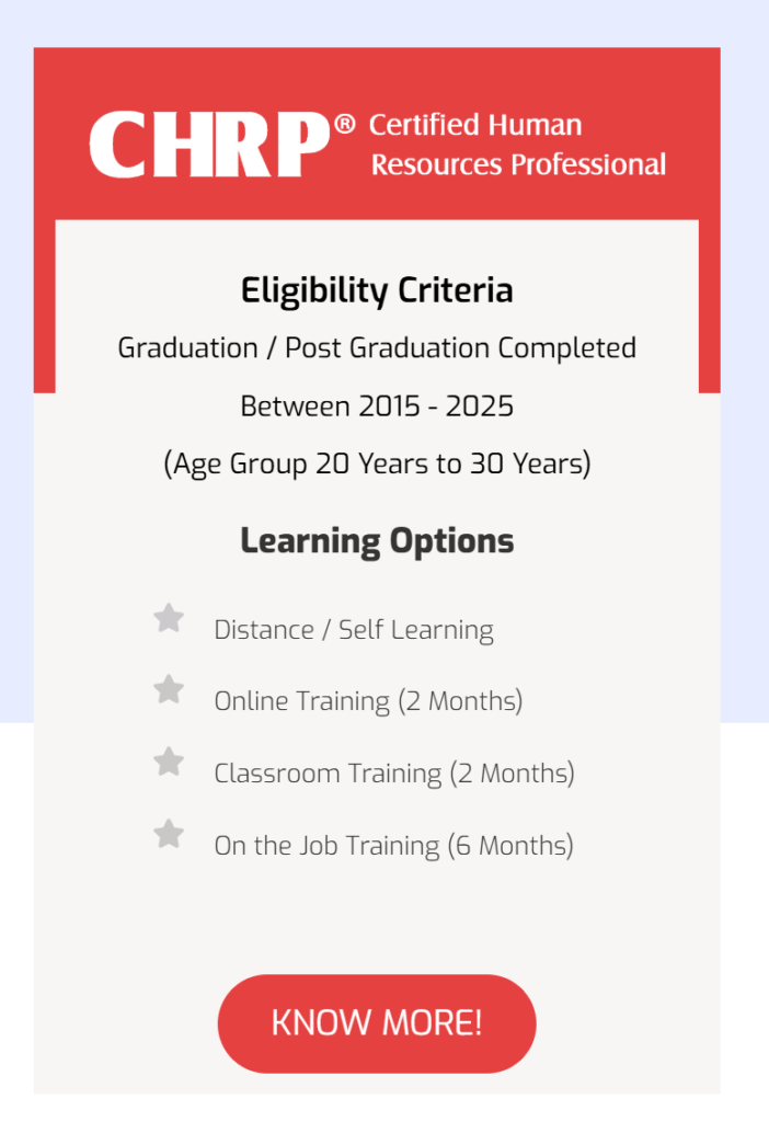 CHRP HR Course